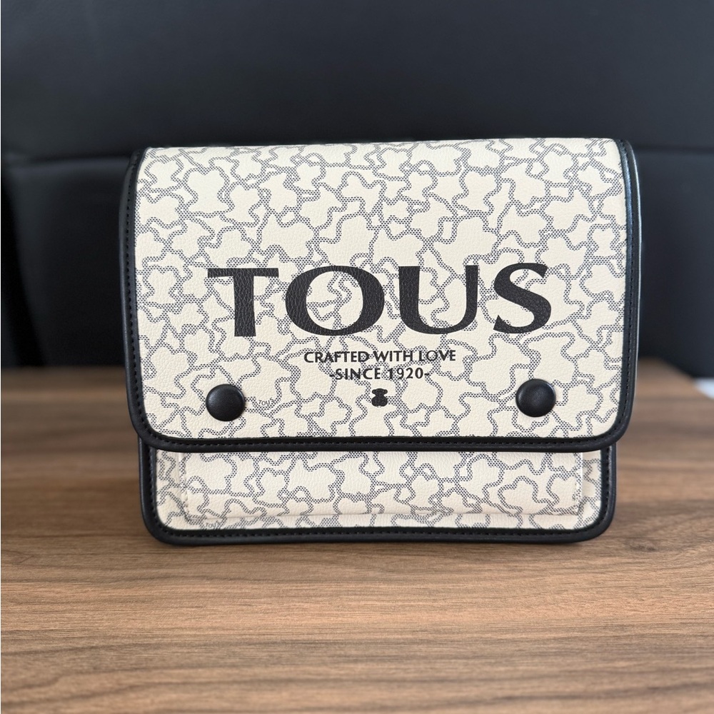 Black and White Crossbody Bag